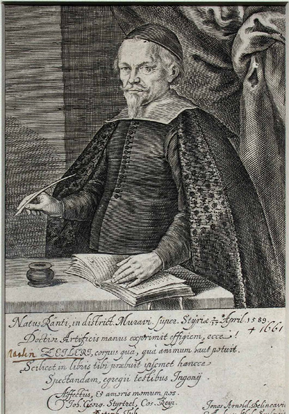 Ilustracja 11. Martin Zeiller (1589–1661). Rys. Andreas Kohl (zm. 1657)
