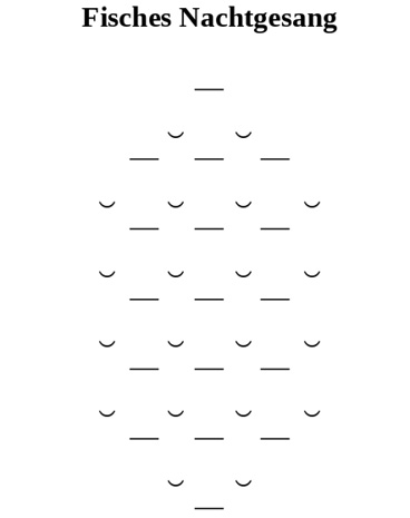 Illustration des Fiches Nachtgesang de Christian Morgenstern