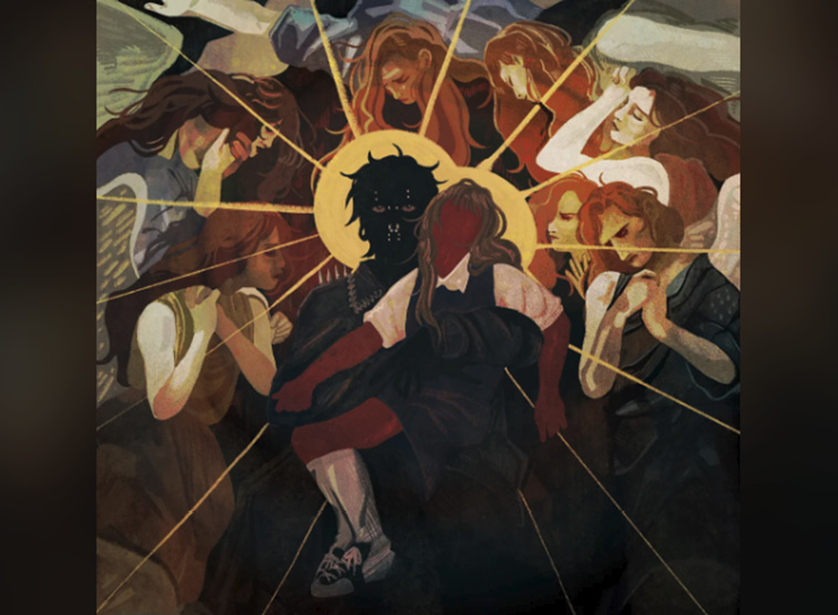 A painting of a group of people with one person in the center.

Opis wygenerowany przez SI