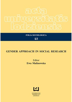 					Pokaż  Nr 43 (2012): Gender Approach in Social Research
				