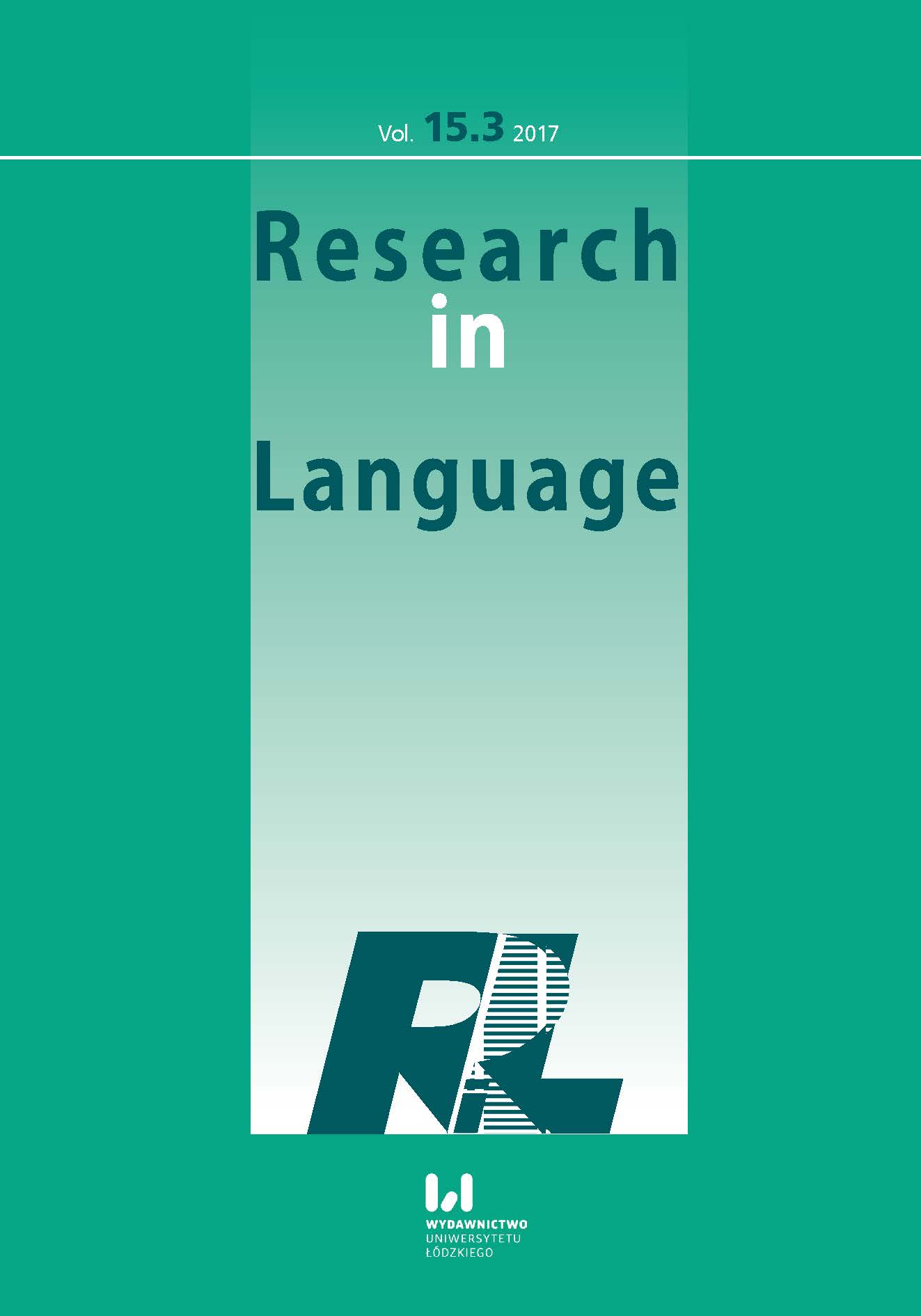 The impact of English orthography on Arab EFL learners