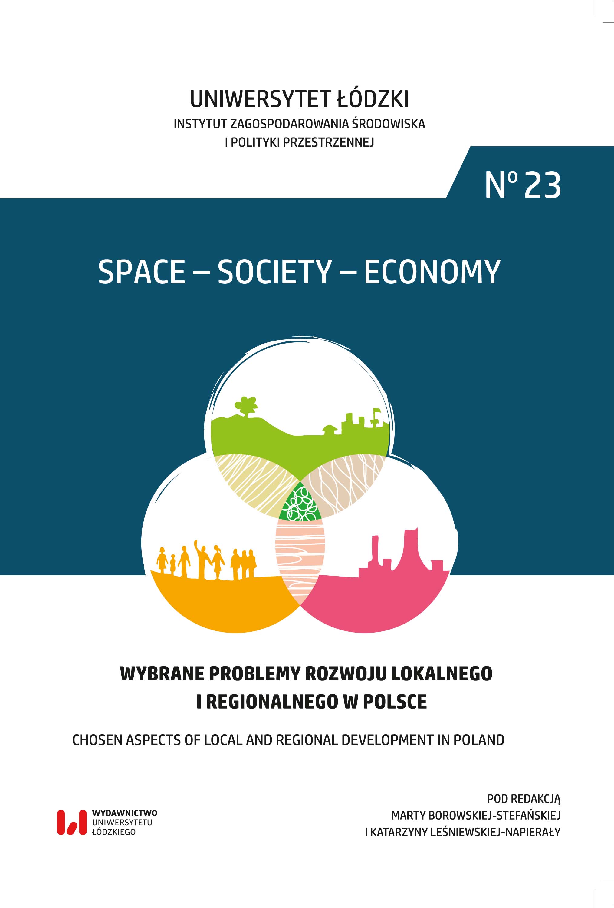 					Pokaż  Nr 23 (2018): Wybrane problemy rozwoju lokalnego i regionalnego w Polsce
				