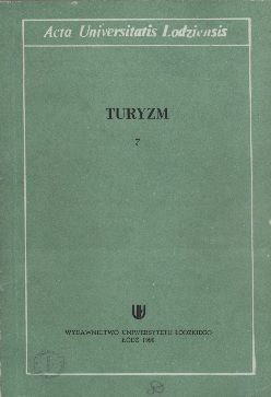 					View No. 7 (1990): Acta Universitatis Lodziensis. Turyzm
				