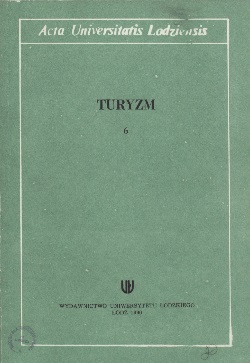 					View No. 6 (1990): Acta Universitatis Lodziensis. Turyzm
				