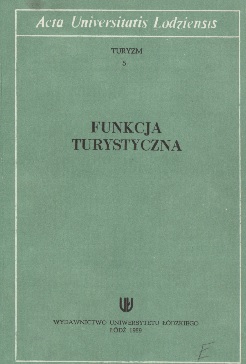 					View No. 5 (1989): Acta Universitatis Lodziensis. Turyzm
				