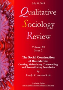 					View Vol. 11 No. 3 (2015): The Social Construction of Boundaries: Creating, Maintaining, Transcending, and Reconstituting Boundaries
				