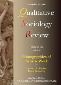 					View Vol. 3 No. 3 (2007): Special Issue: “Ethnographies of Artistic Work”
				