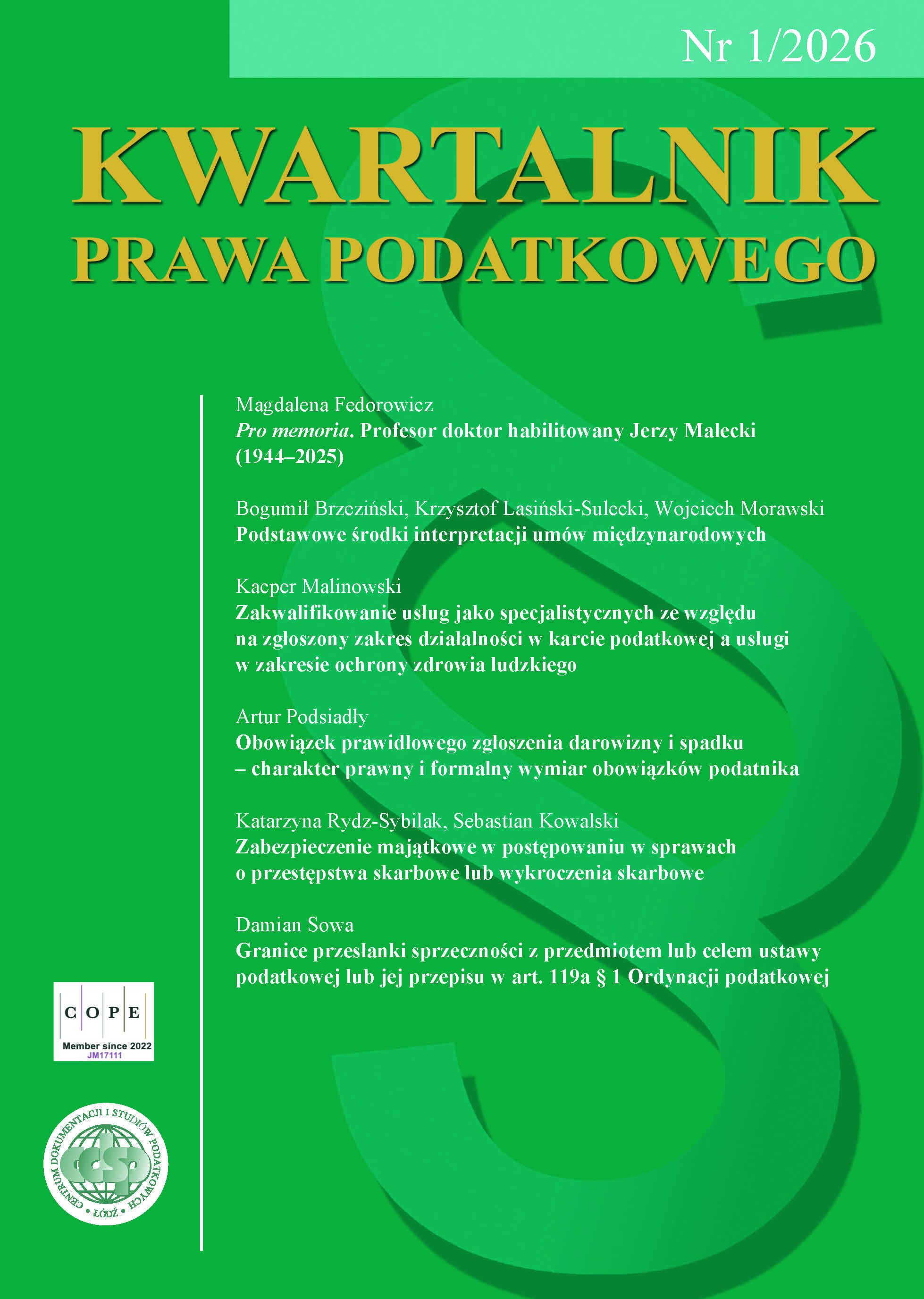 					Pokaż Nr 1 (2026)
				