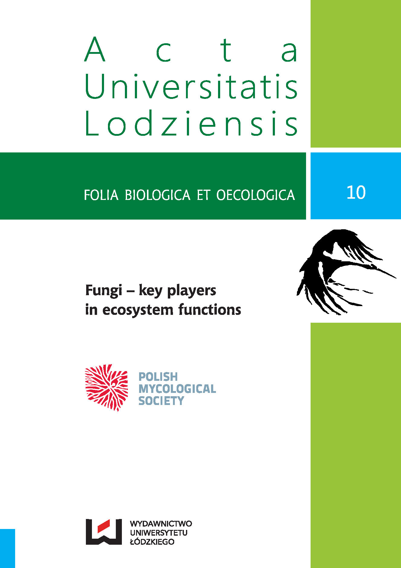					View Vol. 10 (2014): Fungi – key players in ecosystem functions
				