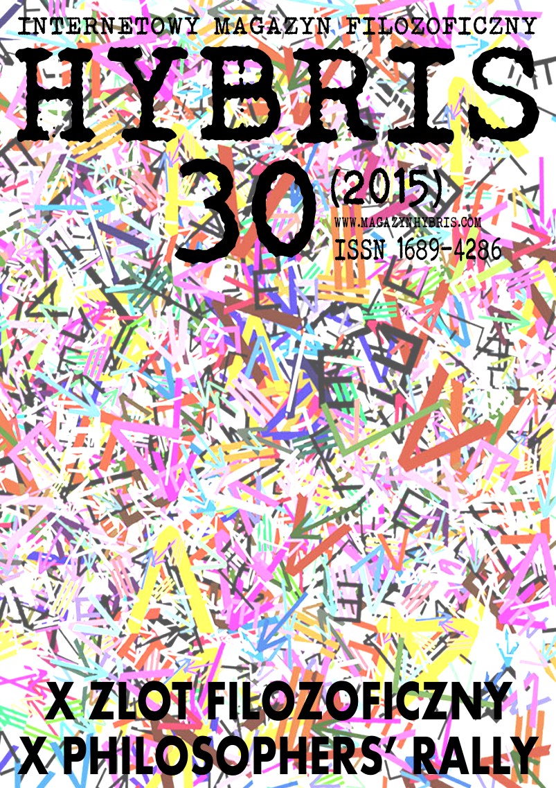 					Pokaż  Tom 30 Nr 3 (2015): X Zlot Filozoficzny 
				